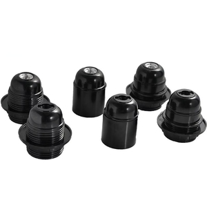 Douille de lampe E27 en <span class=keywords><strong>résine</strong></span> phénolique à surface lisse, auto-bloquante, à vis, 250V, accessoires, fournie par l'usine chinoise - Product Image 6