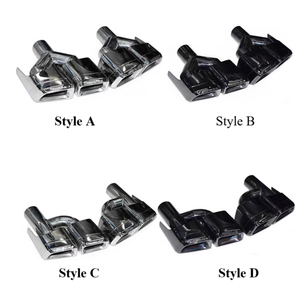Kit de Modificación de Puntas de Escape para Mercedes Benz W218 CLS 320 Clase S 350 con Puntas Cuadradas Cuádruples para CLS <span class=keywords><strong>63</strong></span> AMG de Acero Inoxidable - Product Image 2