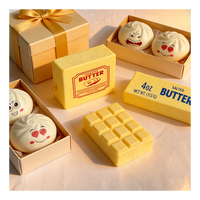 Série Alimentaire Créative : Ensemble de Jouets Squishy en Forme de Pain au Beurre et Chocolat, Doux, à Rebond Lent, Anti-stress Sensoriel, Cadeau