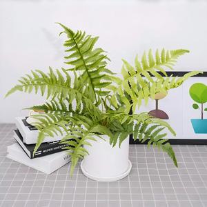 Foglie di <span class=keywords><strong>Felce</strong></span> Artificiali, Steli Verdi Finti, Fogliame Realistico, Piante in Plastica per Decorazione Casa, Ufficio e Giardino, Vendita all'Ingrosso - Product Image 5