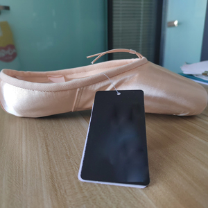 Chaussons <span class=keywords><strong>de</strong></span> <span class=keywords><strong>danse</strong></span> classique en satin <span class=keywords><strong>de</strong></span> marque, 3 niveaux <span class=keywords><strong>de</strong></span> rigidité, pour femmes - Product Image 2