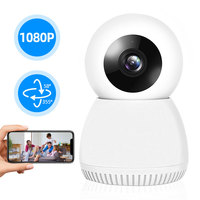 Caméra dôme CCTV sans fil d'intérieur avec vision nocturne intelligente prenant en charge le stockage en nuage et le capteur CMOS de carte TF Garantie 1 an