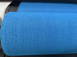 Filet d'ombrage bleu en PEHD haute résistance, résistant aux UV, pliable, respirant et durable pour l'ombrage des jardins et la protection des piscines (filet anti-feuilles) - Product Image 2