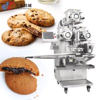 Nouvelle machine à enrober les biscuits aux pépites de chocolat entièrement automatique, programmable, écran tactile, acier inoxydable 304, haute productivité
