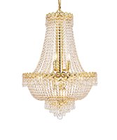 Accessoires de mariage, lustre en fer électro-plaqué, cristal, classique, élégant, vintage, décoration de mariage professionnelle