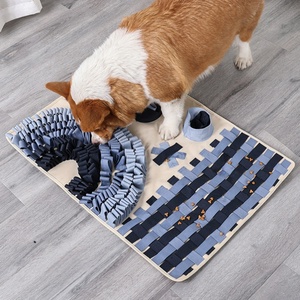 Custom Logo Modern Heavy-Duty Striped <b>Dog</b> IQ <b>Snuffle</b> <b>Mat</b> with Strong Odor Trapping Training & Slow Eating Enrichment - Product Image 6