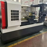Hochpräzise CNC-Drehmaschine CK6163-1500 Horizontale Flachbett-CNC-Drehmaschine mit 4-Stationen-Werkzeughalter
