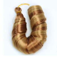 Extensions de cheveux bouclés pré-étirés pour tresses françaises, fibre haute température, 12 pouces, légères, pour femmes, tresses ondulées lâches