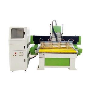 Máquina de grabado CNC de cabezales múltiples de alta velocidad para madera, con motor PLC (NC <span class=keywords><strong>Studio</strong></span>/Mach3/RichAuto/DSP) y engranajes, ¡nueva! Venta directa de fábrica. - Product Image 3