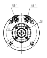Spindle CNC 2.2kw Berpendingin Air Kecepatan Tinggi Er20 untuk Pengukiran Kayu Router CNC Terbaik