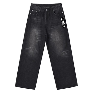 Jeans de Hombre de Alta Calidad, Corte Boot Cut, de Nailon y Algodón, Transpirables, Ropa Casual de Exterior, con Logotipo Personalizado - Product Image 1