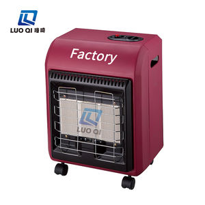 Chauffage au <span class=keywords><strong>gaz</strong></span> portable ODS sur pied avec 3 brûleurs en céramique - 4,2 kW, protection contre l'inclinaison, utilisation intérieure/extérieure, salon, maison - Product Image 5