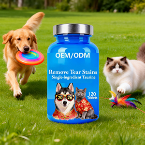 Le plus populaire : Flacon de 120 comprimés pour chiens et chats, soutien immunitaire, extrait de chardon-Marie, santé oculaire et hépatique, élimination des taches de larmes, OEM ODM - Product Image 2