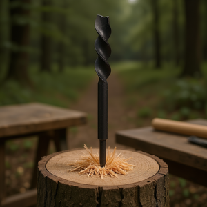 ดอกสว่านเจาะไม้ 3 ฟลุต ขนาด 13 มม. สำหรับเจาะท่อนไม้ - Product Image 3