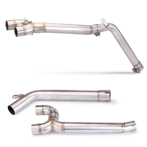 Pot d'échappement FZ6 pour <span class=keywords><strong>Yamaha</strong></span> <span class=keywords><strong>FZ6N</strong></span> FZ6S FZ6-N/S/S2/Fazer 2003-2009, échappements de moto sportifs, tube intermédiaire adaptateur 51 mm - Product Image 3