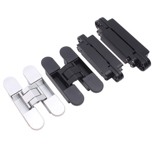 Bisagra oculta ajustable en 3D Jin Aoding, bisagra oculta de aleación de zinc para puerta de madera, puerta plegable con apertura hacia afuera - Product Image 1