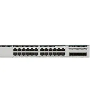 Yepyeni Ciscos 48 Port Poe anahtarı kurumsal Ethernet anahtarı C9200-48p-e ağ anahtarı