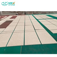 HZX Pierre d'ingénierie naturelle Pavés calcaires blancs Portugal Pavés calcaires beige Porto avec finition de surface aiguisée