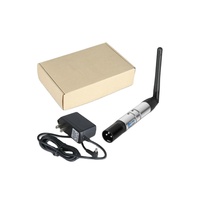 Contrôleur de lumière DMX sans fil 2.4G pour projecteurs mobiles, console de contrôle DMX512 sans fil / émetteur-récepteur DMX512 sans fil
