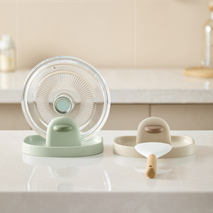 Pot Lid <b>Rack</b> Countertop Holder Multi Function Storage For <b>Kitchen</b> Utensils Spatula Cutting Board Organizer Plastic - Product Image 1