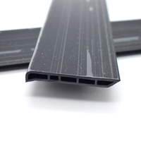 Profils extrudés en PVC/UPVC sur mesure, pour usage hospitalier, écologiques, durables, MOQ 1000m, garantie 5 ans, découpe en série
