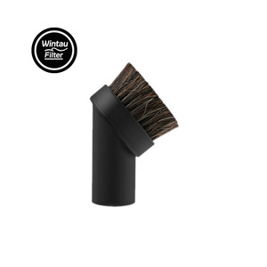 Adaptateur en plastique de 32 mm de diamètre, <span class=keywords><strong>brosse</strong></span> de nettoyage à poils de cheval, tête d'aspirateur haute efficacité, pour garage, voiture, compatible avec la plupart des marques - Product Image 1