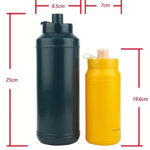Bouteille d'eau de sport en plastique écologique sans BPA de 600 ml avec logo personnalisé, anti-fuite, pour le cyclisme en plein air et le cross-country - Product Image 5