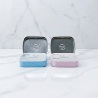 Mini boîte en métal pour chocolat avec matériaux recyclés, logo et couleur personnalisés pour les cadeaux alimentaires et artisanaux