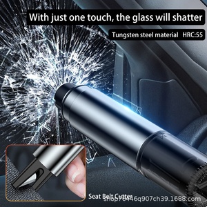 Martillo <span class=keywords><strong>de</strong></span> Seguridad para <span class=keywords><strong>Romper</strong></span> Ventanas <span class=keywords><strong>de</strong></span> Auto, Herramienta <span class=keywords><strong>de</strong></span> Escape Multifuncional, Rompecristales <span class=keywords><strong>de</strong></span> <span class=keywords><strong>Emergencia</strong></span> con Cortador <span class=keywords><strong>de</strong></span> Cinturón <span class=keywords><strong>de</strong></span> Seguridad, Negro/Plateado - Product Image 5