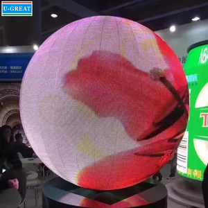 Màn Hình <span class=keywords><strong>Led</strong></span> Hình Cầu 3d Có Đường Kính Bất Kỳ P3 P5 Có Hình Dạng Đặc Biệt Sáng Tạo Cho Phòng Triển Lãm Doanh Nghiệp - Product Image 4