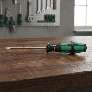 Wera Insulated Handle <b>Screwdriver</b> 3.5 X 100Mm Flat Head Industrial Grade Tool - Product Image 2