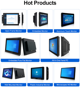 PC industriel HMI Linux 10,4-21,5 pouces, étanche IP65, anti-poussière, ordinateur mural embarqué pour l'automatisation industrielle - Product Image 4