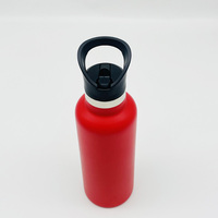 Bouteille isotherme portable en acier inoxydable avec impression sérigraphique, isolation thermique 12-24 heures, écologique pour le camping