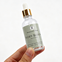 Étiquettes personnalisées pour flacons cosmétiques, autocollants adhésifs, vinyle BOPP imperméable, emballage de marque pour soins de la peau, impression d'étiquettes en feuille d'or