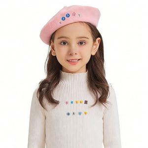 Badge thermocollant brodé à l'ordinateur, mini format, style alphabet de dessin animé, patch lettre anglaise pour vêtements et chapeaux - Product Image 3