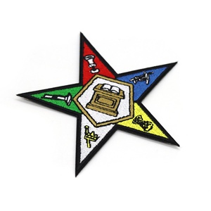 Symbole de Franc-Maçonnerie, Écussons Maçonniques Brodés Thermocollants en Sergé - Product Image 6