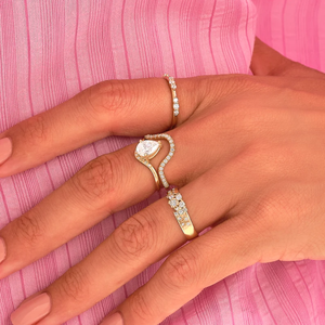 แหวนทองประดับเพชรเลี้ยงในห้องปฏิบัติการ ดีไซน์หรูหราสไตล์วินเทจ เหมาะสำหรับงานแต่งงาน งานหมั้น ของขวัญวันครบรอบ ของขวัญสำหรับเจ้าสาว งานปาร์ตี้ และโอกาสพิเศษต่างๆ - Product Image 5