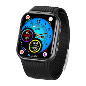 Nouvelle <span class=keywords><strong>montre</strong></span> connectée de santé TK67 2026 avec pompe à air carrée, mesure de la pression artérielle, appels, écran AMOLED 1,952 pouces, batterie 530 mAh, étanche IP66 - Product Image 6