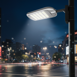 Lampe solaire de jardin/rue intelligente intégrée 100W-130W IP67, étanche, en aluminium, avec batterie, 3000-7500K, pour aménagement paysager - Product Image 2