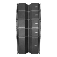 Enceinte Line Array active avec amplificateur DSP classe D et haut-parleur à aimant néodyme pour les spectacles sur scène en salle de concert