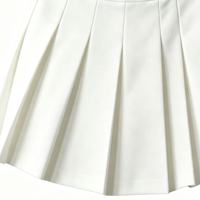Vêtements pour filles personnalisés en gros, haut confortable à col marin, jupe plissée, ensemble sportif