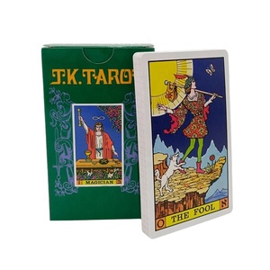 Cartas de <span class=keywords><strong>Tarot</strong></span> y Oráculo de Adivinación de Lujo Personalizadas a Precio de Fábrica, Diseño de Papel Exquisito y Duradero - Product Image 1