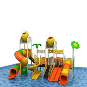 Thiết Kế Mới Nhất Chất Lượng Cao Hồ Bơi Trượt Trẻ Em Thương Mại Sân Chơi Nước Thiết Bị Công Viên Nước Nhựa Slides