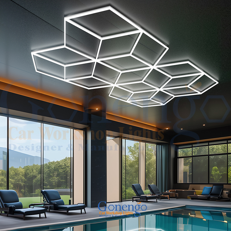 Gym Room Workshop DIY Geometric Polygon