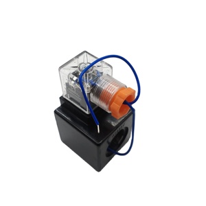 โซลินอยด์ไฮดรอลิกแบบกลมทองเหลือง AC220V DC24V พอร์ต NPT สีดำ ชิ้นส่วนนิวเมติก ชนิดกระบอกสูบ กรองอากาศ น้ำหนัก 1.5 กก. - Product Image 1