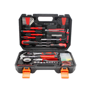 Wholesale 81Pcs Carbon Steel Home Repair <b>Tool</b> <b>Set</b> with Hard Case DIY Gift Household <b>Tool</b> <b>Set</b> - Product Image 4