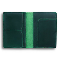 Porte-passeport en cuir de vachette véritable avec logo personnalisé, pour homme et femme, pour les voyages