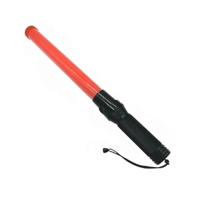 Bâton <span class=keywords><strong>de</strong></span> signalisation routière LED rouge en PVC, clignotant et à lumière constante, pour avertissement <span class=keywords><strong>de</strong></span> sécurité - Product Image 2
