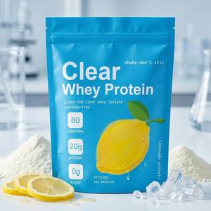 Aislado de Proteína de Suero de Leche Transparente OEM, 20 g de Proteína, <span class=keywords><strong>0</strong></span> Azúcar, Sabor Limonada, Suplemento Deportivo para el Crecimiento Muscular y la Energía, 500 g - Product Image 5