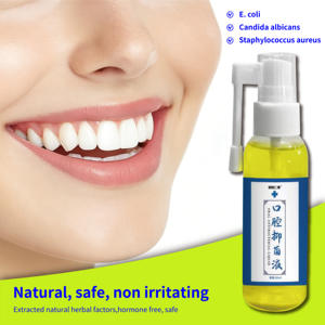 Gel Bucal Herbal Natural Portátil al por Mayor, Solución Antibacteriana para el Alivio del Dolor de Úlceras Bucales Severas, Reducción del <span class=keywords><strong>Mal</strong></span> <span class=keywords><strong>Aliento</strong></span> - Product Image 2